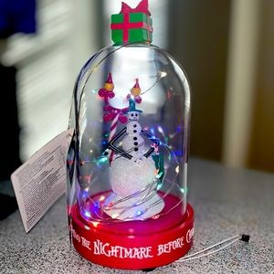 New The Nightmare Before Christmas Light Cloche Jack Snowman Globe